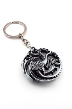 Game Of Thrones Fire and Blood Targaryen Anahtarlık