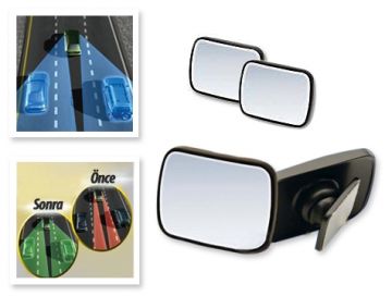 Total View Mirror Ayarlanabilir Kör Nokta Ayna Seti
