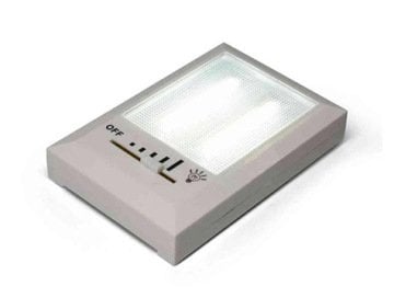 Pilli Kablosuz Dimmer Anahtarlı Cırtlı Mıknatıslı LED Lamba