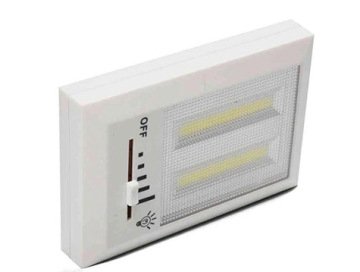 Pilli Kablosuz Dimmer Anahtarlı Cırtlı Mıknatıslı LED Lamba