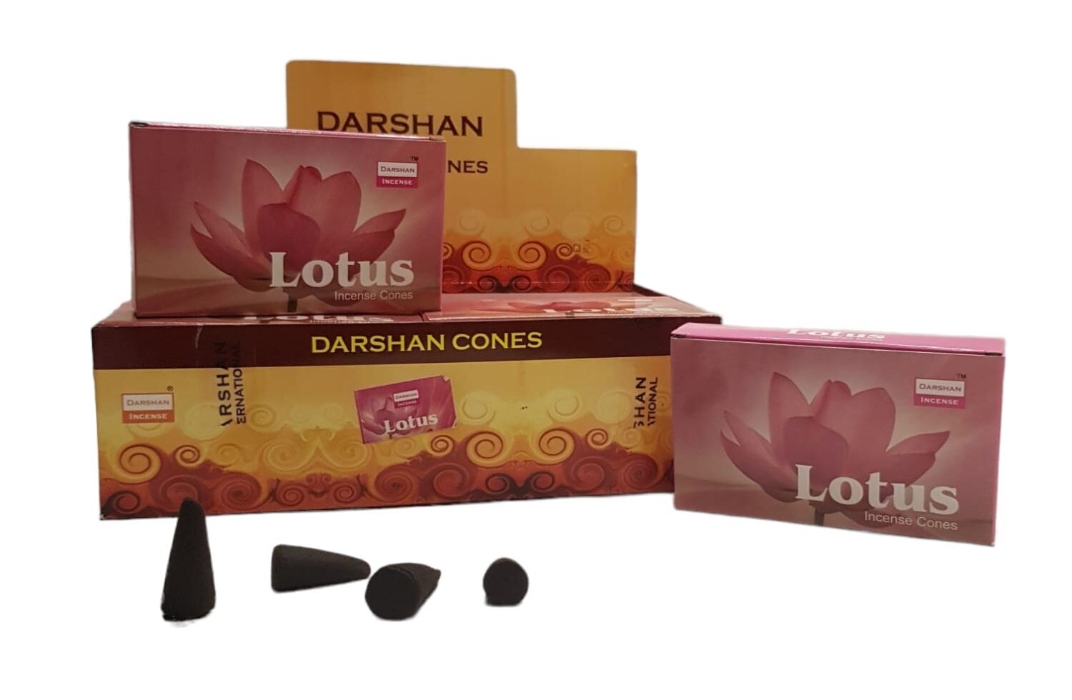 Darshan Lotus Kokulu Konik Tütsü (120 Adet)