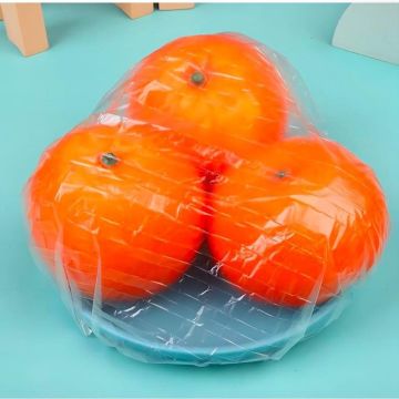 Lastikli Esnek Bone Tasarımlı Yiyecek Koruma Kılıfı 20cm (100 Adet)