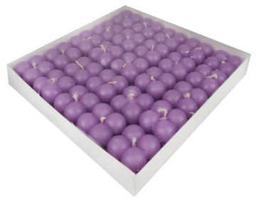 Dekoratif Mini Bubble Mor Mum (25 Adet)