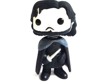 Jon Snow Kafası Yaylı Hareketli Figür