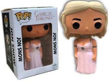 Khaleesi Kafası Yaylı Pop Hareketli Figür