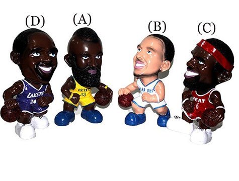 Dekoratif Basketbolcu Tasarımlı Polyester Biblo