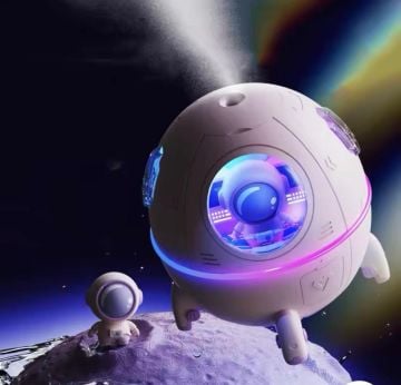 Astronot Difüzör Hava Oda Nemlendirici Buhar Makinesi