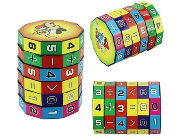 Şekilli Küp Eğitici Matematik Bulmaca