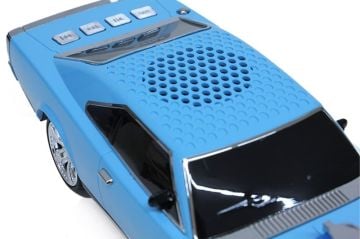 Metal Araba Fm Radyo Speaker Hoparlör
