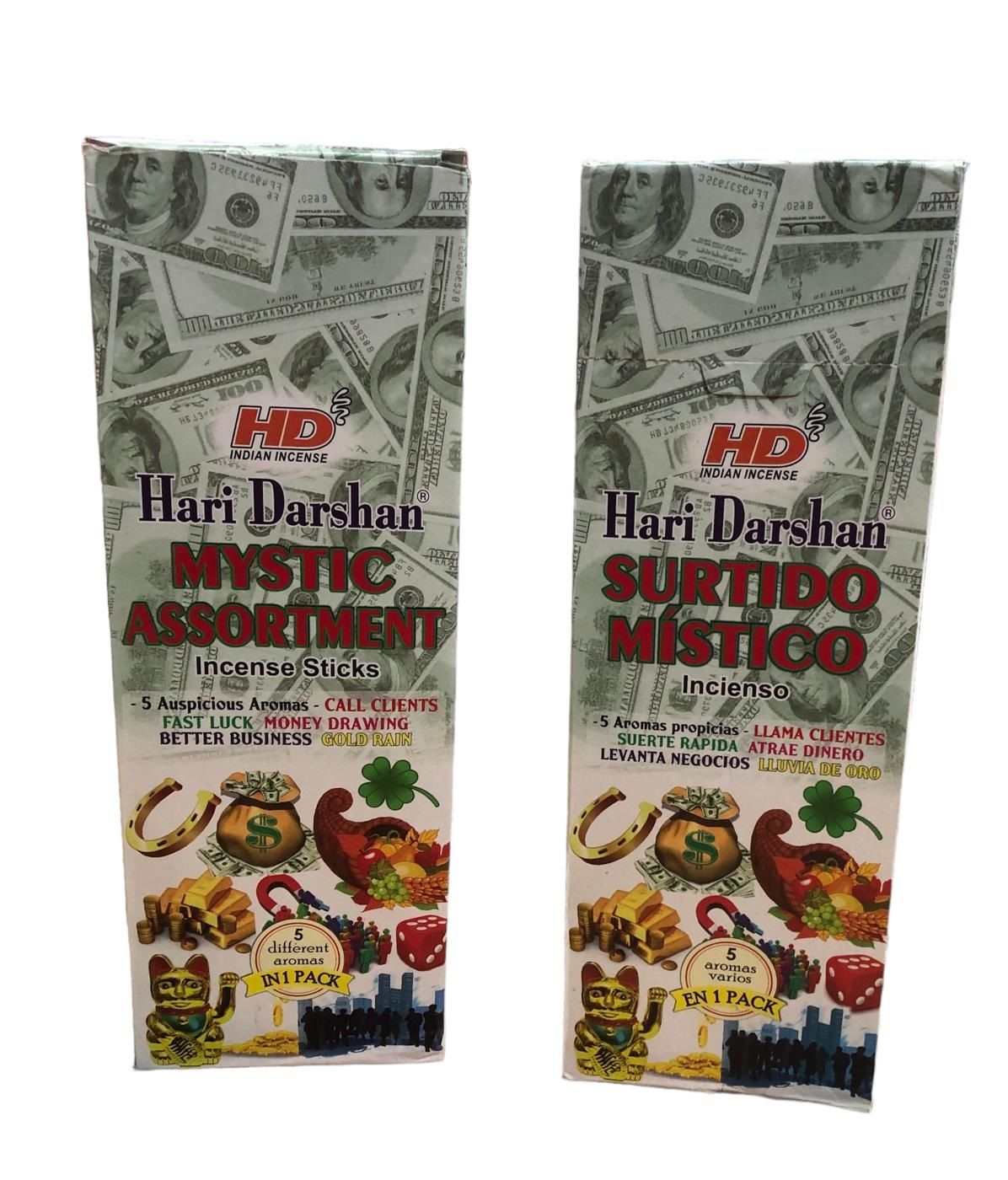 HD Mystic Assortment Surtido Çubuk Tütsü İncense Sticks (120 Adet)