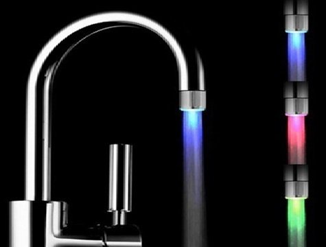 Led Işıklı Musluk Başlığı 3 Renk