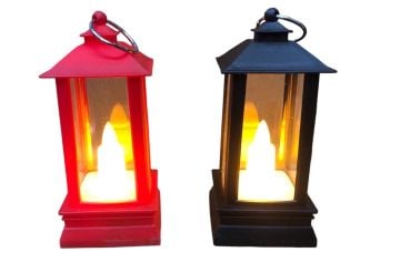Dekoratif Kandil Şeklinde Pilli Işıklı Mum Biblo (9 cm)