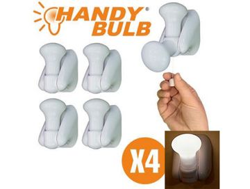 180 Derece Hareketli İpli LED Ampul Handy Bulb (4 Adet)