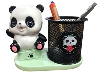 Polyester Panda Tasarımlı Kalemlik