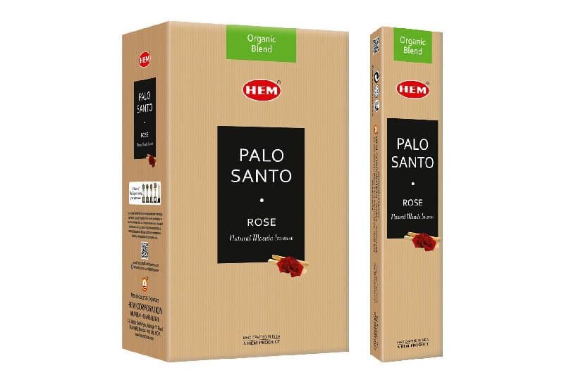 Hem Palo Santo Rose Masala Premium Çubuk Tütsü (12 x 15 Gr)