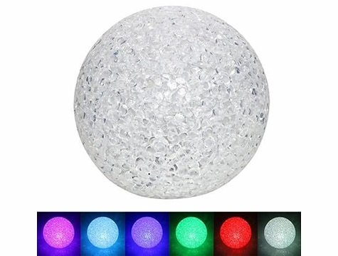 Renk Değiştiren Led Işıklı Kırılmaz Top Gece Lambası