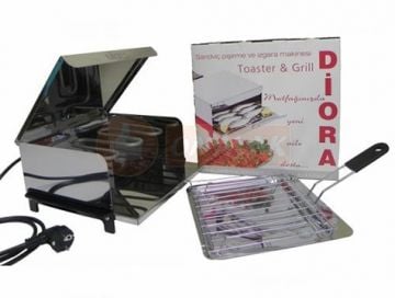 Diora Elektrikli Izgara Barbekü Sandviç Pişirme Makinesi
