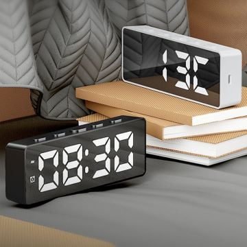 Dijital Led Ekranlı Alarmlı Masa Saati
