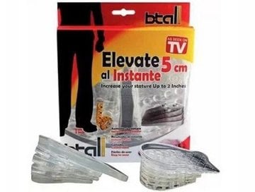 Boy Uzatan Silikon Tabanlık Elevate 5 cm Al İnstante