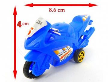 Çek Bırak Oyuncak Yarış Motosiklet Moto GP 2 (12 Adet)