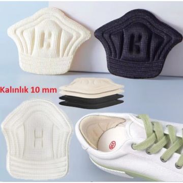 Kendinden Yapışkanlı Taç Model Tabanlıklı Vurma Önleyici Ped 2'li (10 mm)