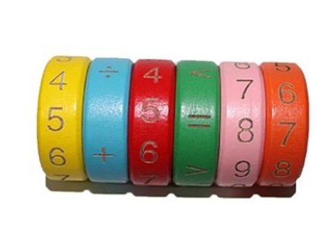 Ahşap Matematik İşlem Oyunu Zeka Küpü