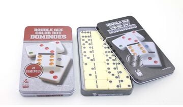 Metal Kutulu Domino Oyunu