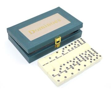 Deri Çantalı Domino Oyunu