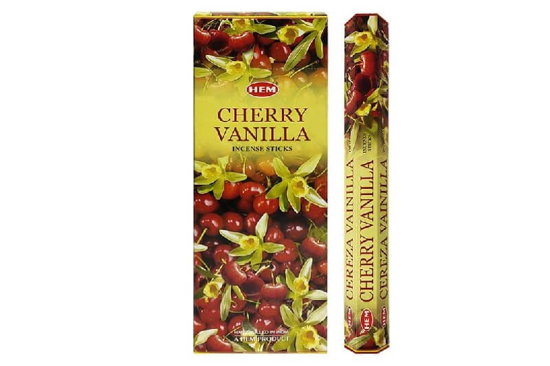 Hem Cherry Vanilla Hexa Çubuk Tütsü İncense Sticks (120 Adet)