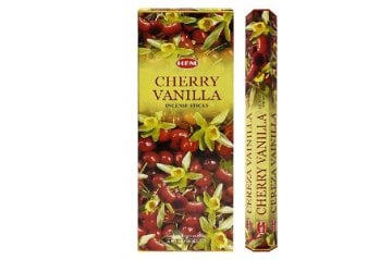 Hem Cherry Vanilla Hexa Çubuk Tütsü İncense Sticks (120 Adet)