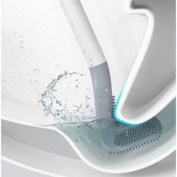 L Tasarımlı Ergonomik Tuvalet Fırçası