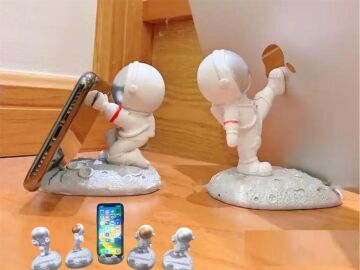 Astronot Masaüstü Cep Telefon Tutucu
