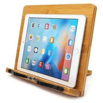 Bambu Kitap Okuma Ve Tablet Standı