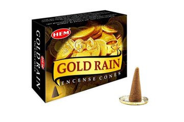 Hem Gold Rain Cones Kokulu Konik Tütsü (120 Adet)