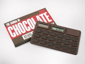 Çikolata Şeklinde Hesap Makinesi Chocolator