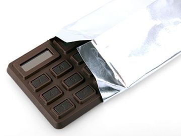 Çikolata Şeklinde Hesap Makinesi Chocolator