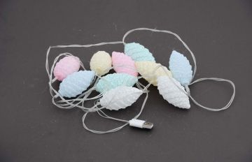 10'lu Çam Kozası Tasarımlı Aydınlatma Usb Şerit Lamba