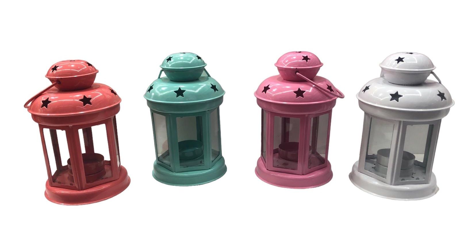 Dekoratif Yıldız Tasarımlı Tealight Mumluk