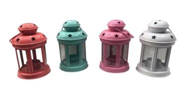 Dekoratif Yıldız Tasarımlı Tealight Mumluk