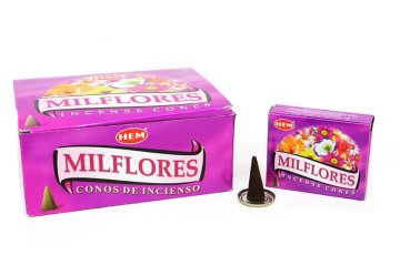 Hem Milflores Cones Konik Tütsü (120 Adet)