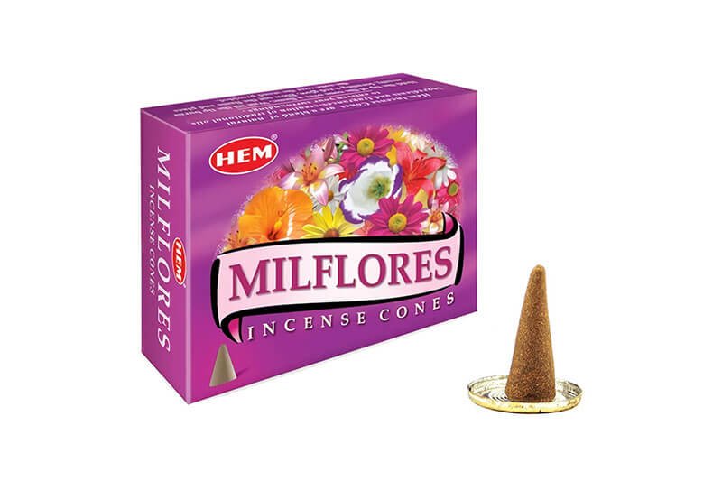 Hem Milflores Cones Konik Tütsü (120 Adet)