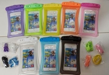 Su Geçirmez Hava Yastıklı Telefon Kılıfı Üniversal