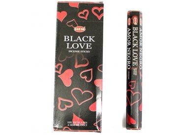 Hem Tütsü Siyah Aşk (Black Love) Çubuk Tütsü (120 Adet)
