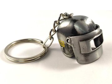 Metal Pubg Miğfer Anahtarlık