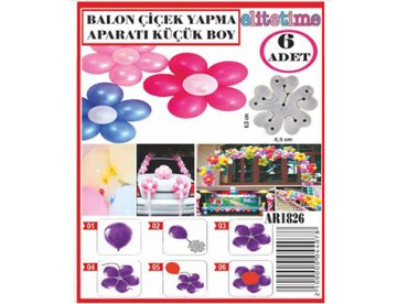 Balon Çiçek Yapma Aparatı Küçük (6 Adet)