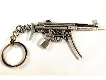 Metal UMP Tüfek Pubg Anahtarlık