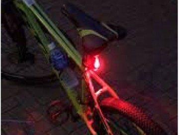 Bisiklet Arka Stop Uyarı İkaz Işığı 4 Modlu Şarjlı Lamba