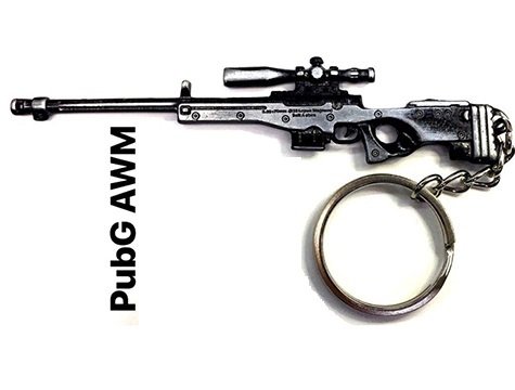 Metal Pubg AWM Tüfek Anahtarlık