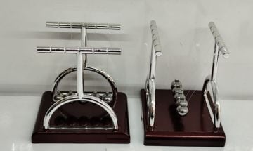 Metal Denge Newton Cradle Balans Topu (9 cm x 9 cm)
