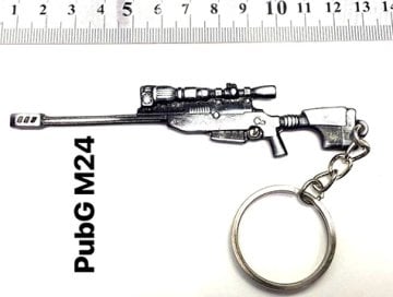 Metal Pubg M24 Tüfek Anahtarlık